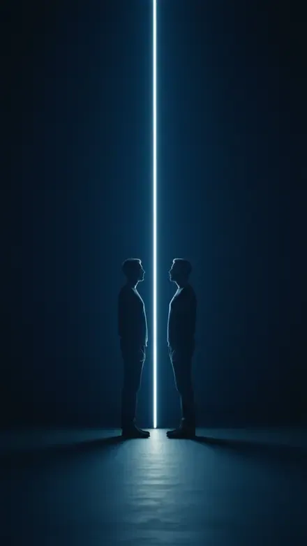 Still from Meridian — Every episode one minute of one life, at the same minute daily.